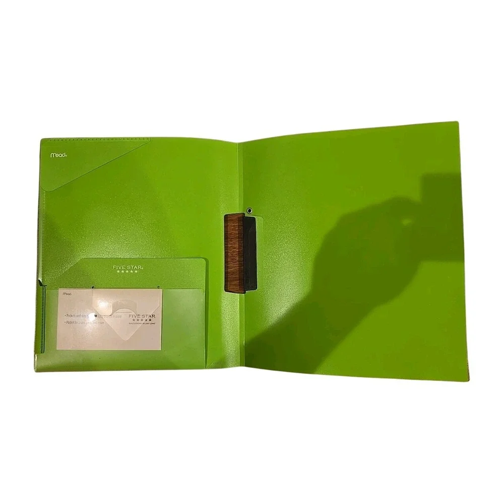 Five Star Customizable Report Cover, 11.5 x 10‎ Inch, 4 Pack, Green Blue Black